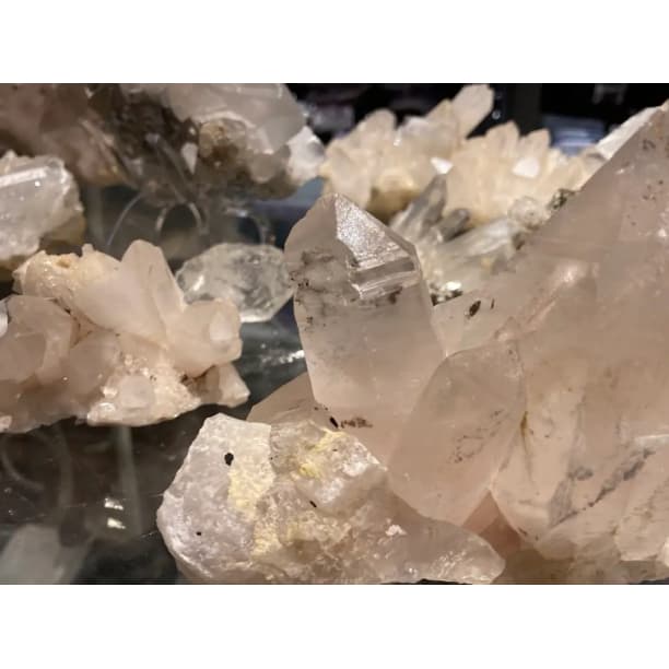 ヒマラヤ水晶 原石 クラスター 天然石 パワーストーン 浄化 癒し 高品質