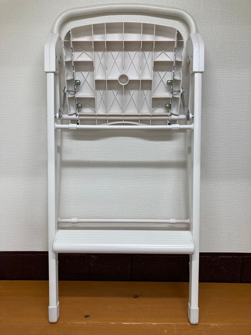 N587 オークス　ステップアップチェア　折りたたみ椅子 踏み台 脚立 椅子