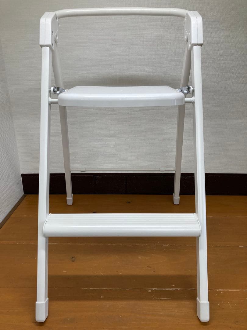 N587 オークス　ステップアップチェア　折りたたみ椅子 踏み台 脚立 椅子