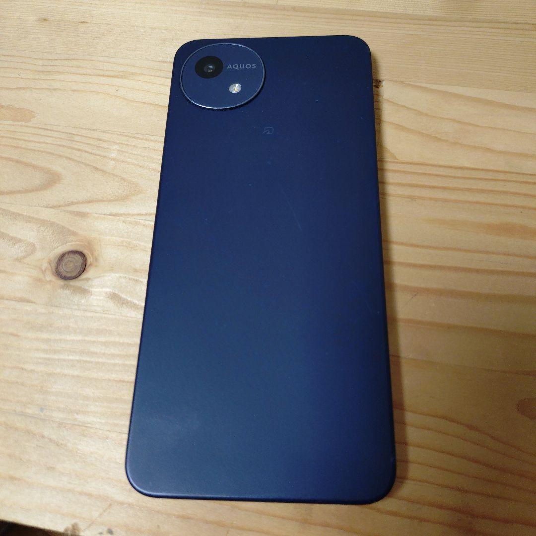 AQUOS　wish4 スマートフォン 本体 ダークブルー