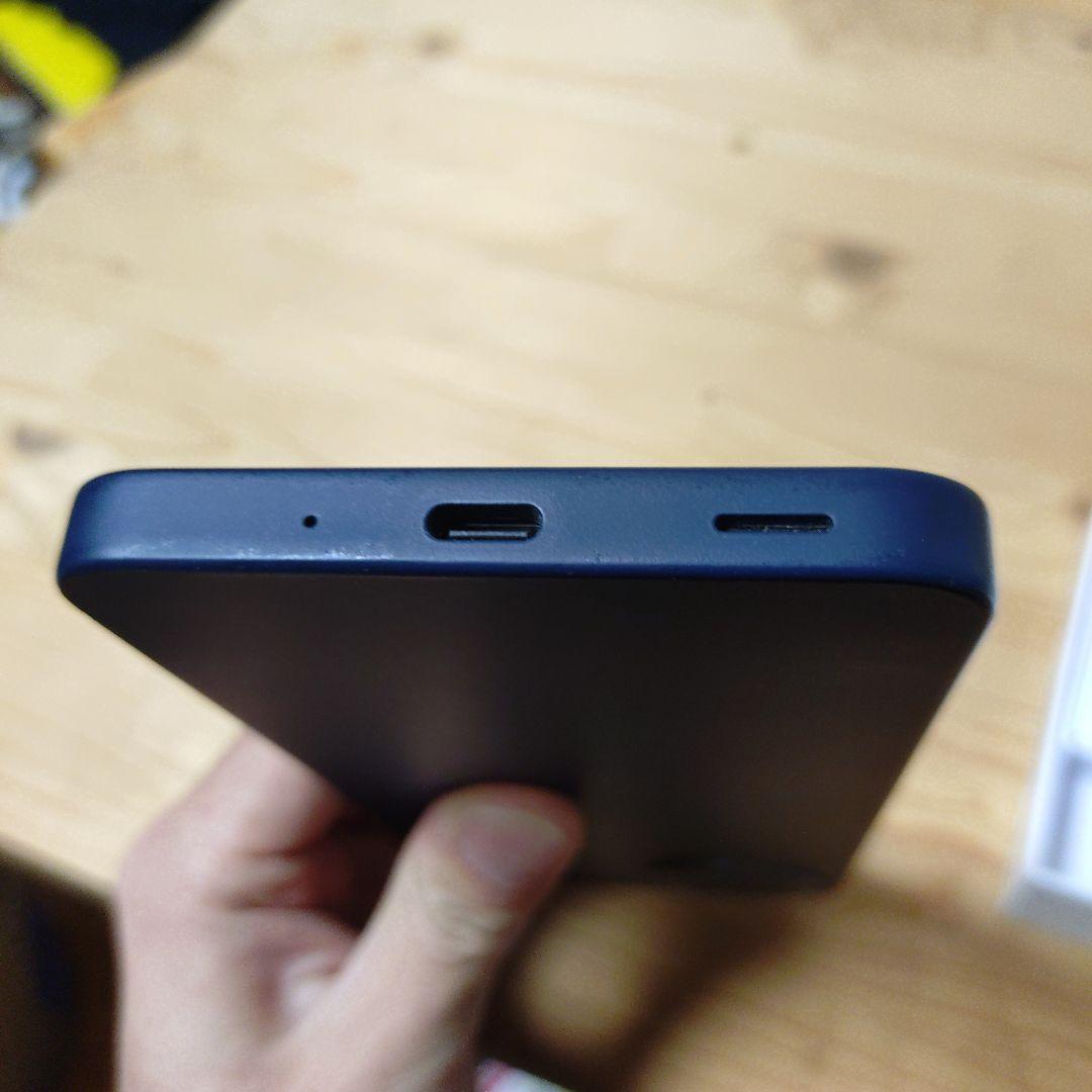 AQUOS　wish4 スマートフォン 本体 ダークブルー