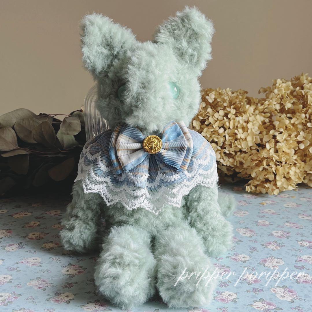 sample　あみぐるみ　オーダーメイド　アートドール　猫　ぬいぐるみ