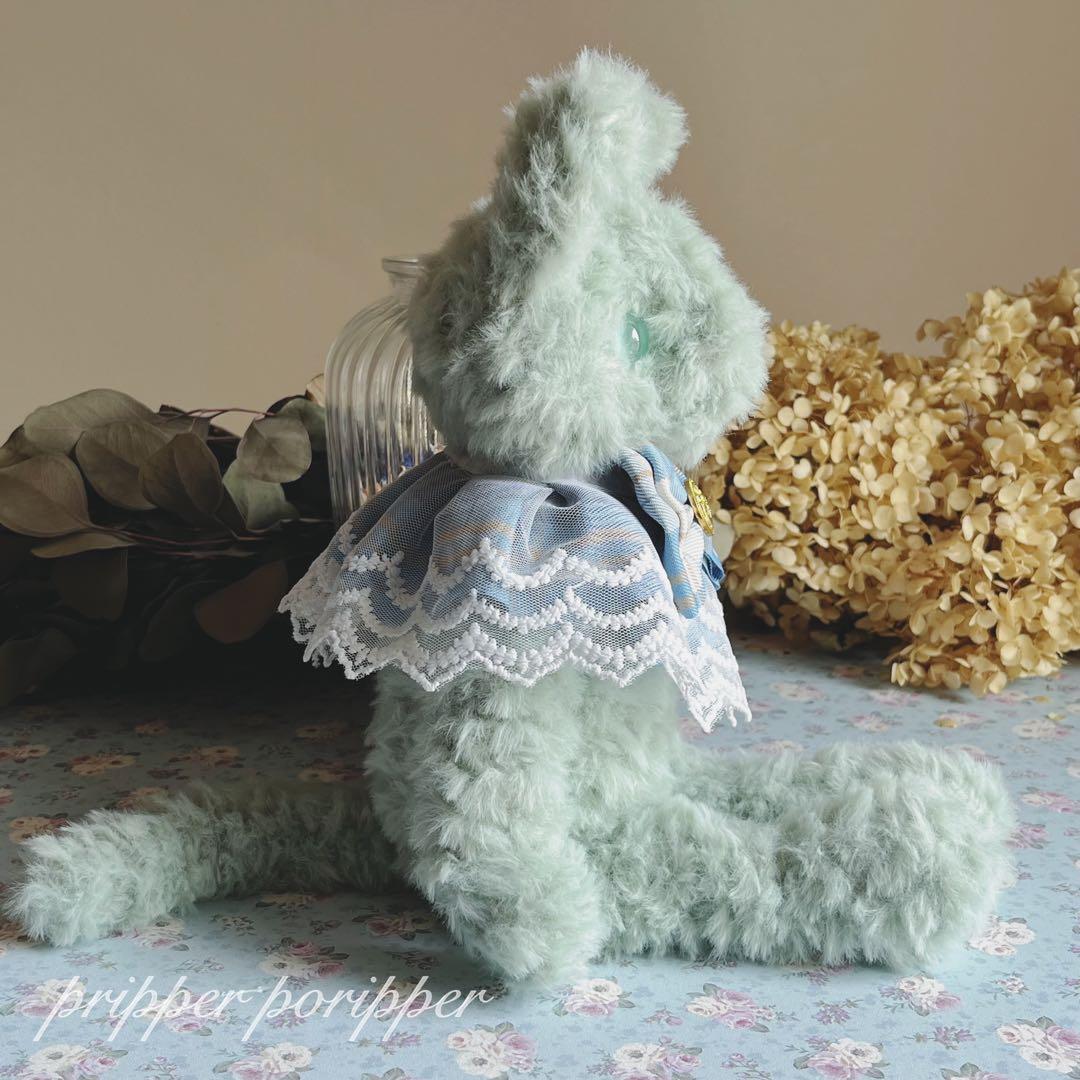 sample　あみぐるみ　オーダーメイド　アートドール　猫　ぬいぐるみ