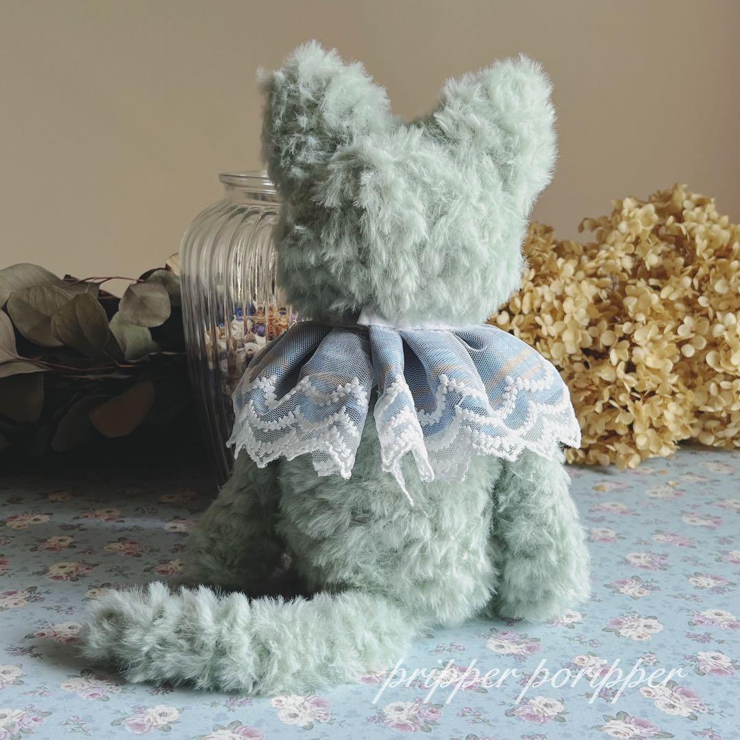 sample　あみぐるみ　オーダーメイド　アートドール　猫　ぬいぐるみ