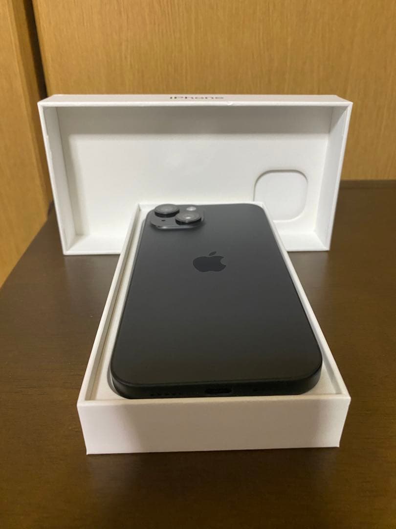 スマートフォン本体 iPhone15 128GB BLACK