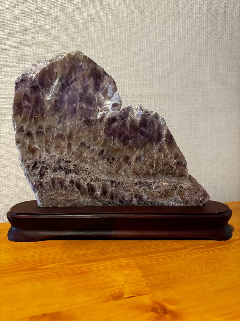 天然石 アメジスト 置物　美しい！