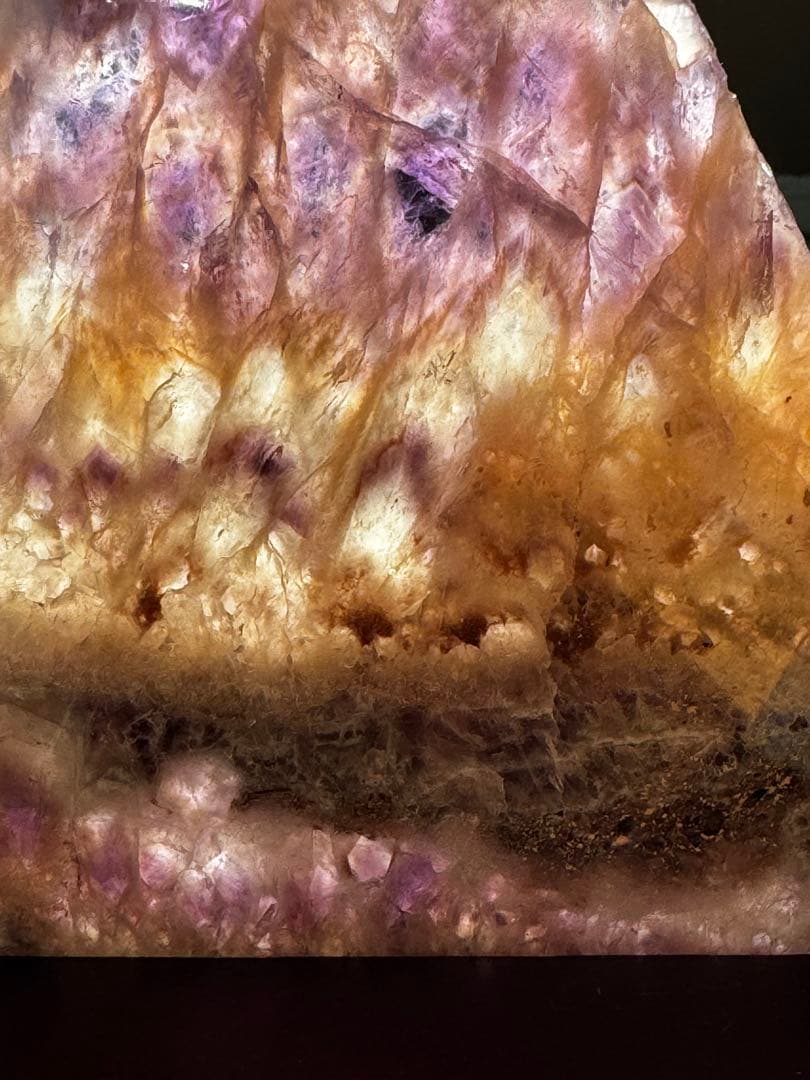 天然石 アメジスト 置物　美しい！