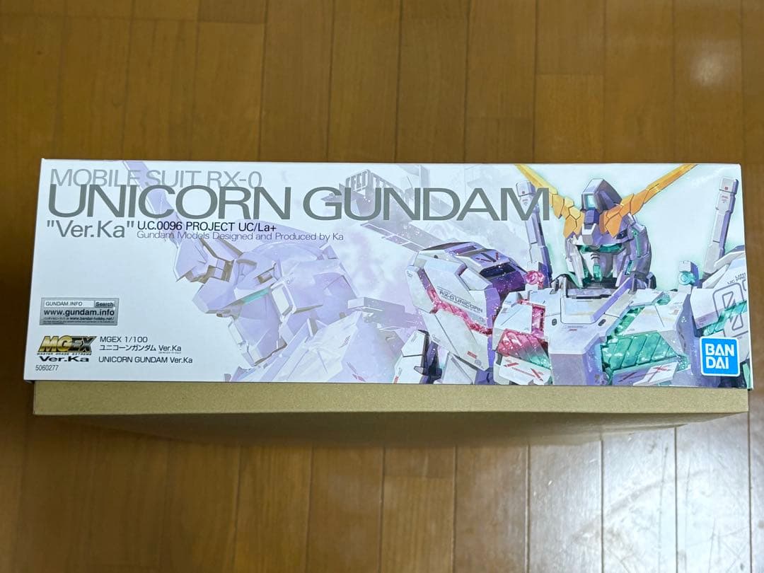 新品MGEX ユニコーンガンダムver ka