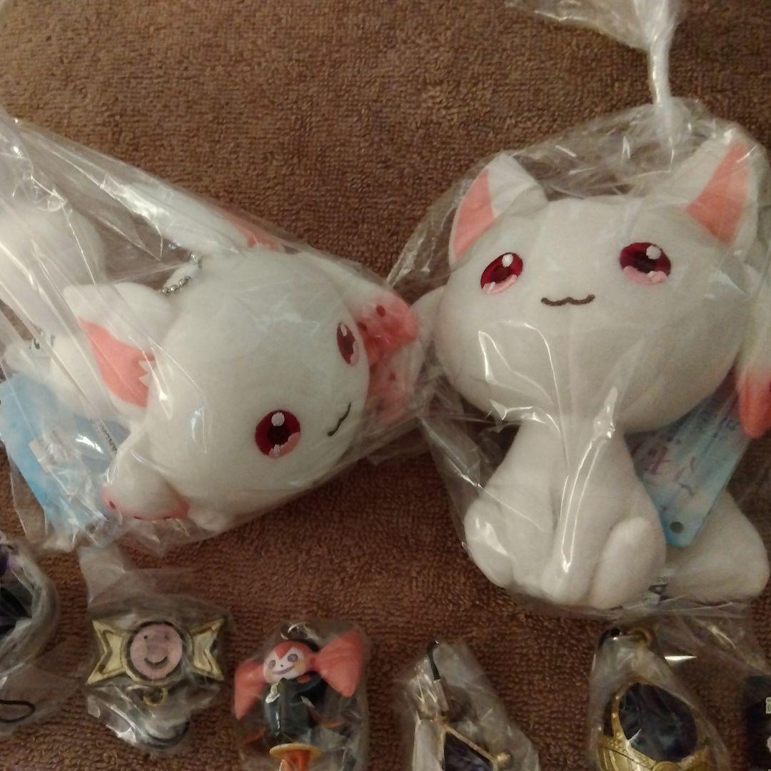魔法少女 まどか★マギカ ストラップ＆キュウべえ他☆新品☆８点セット◇激レア◇