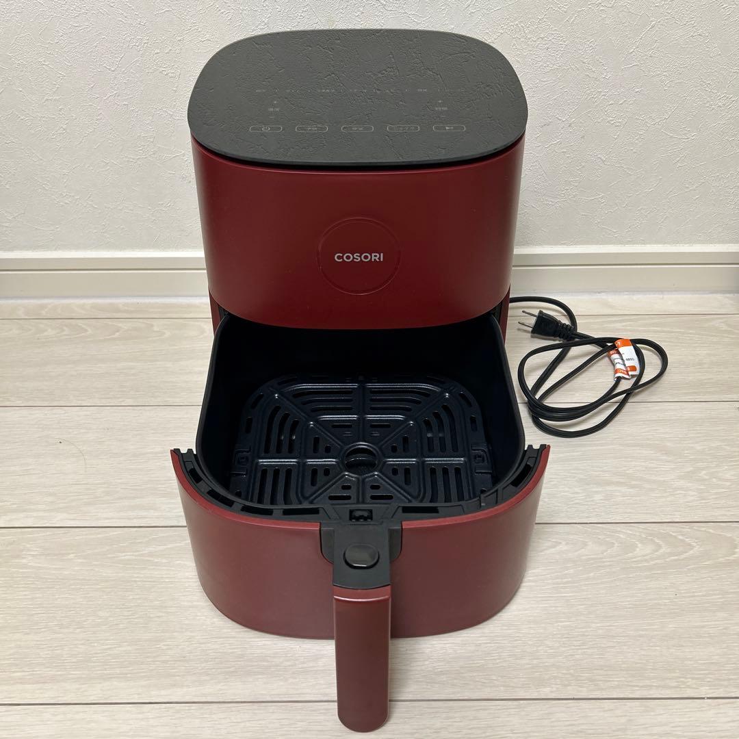 COSORI ノンフライヤー 4.7L レッド