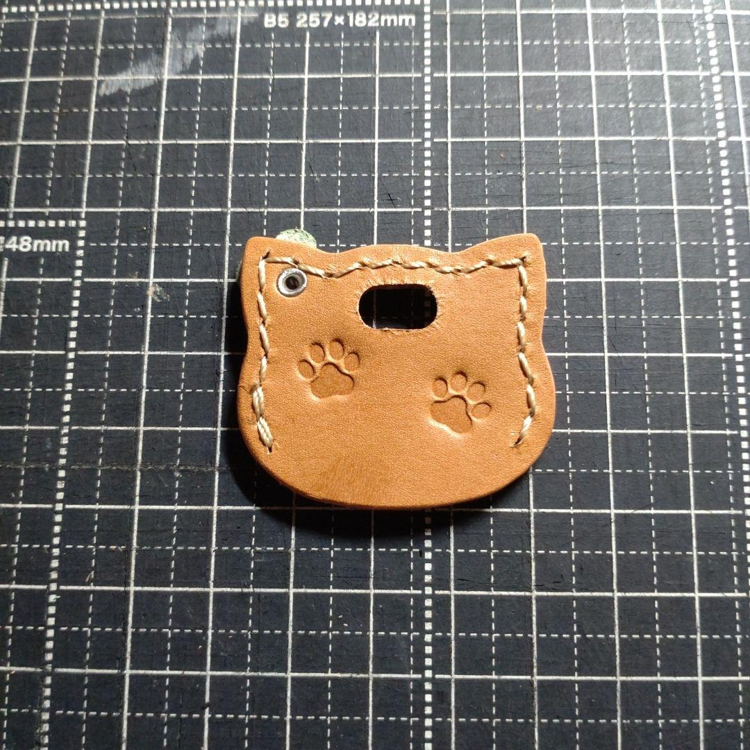 交渉中　キャメル　猫型キーカバー大