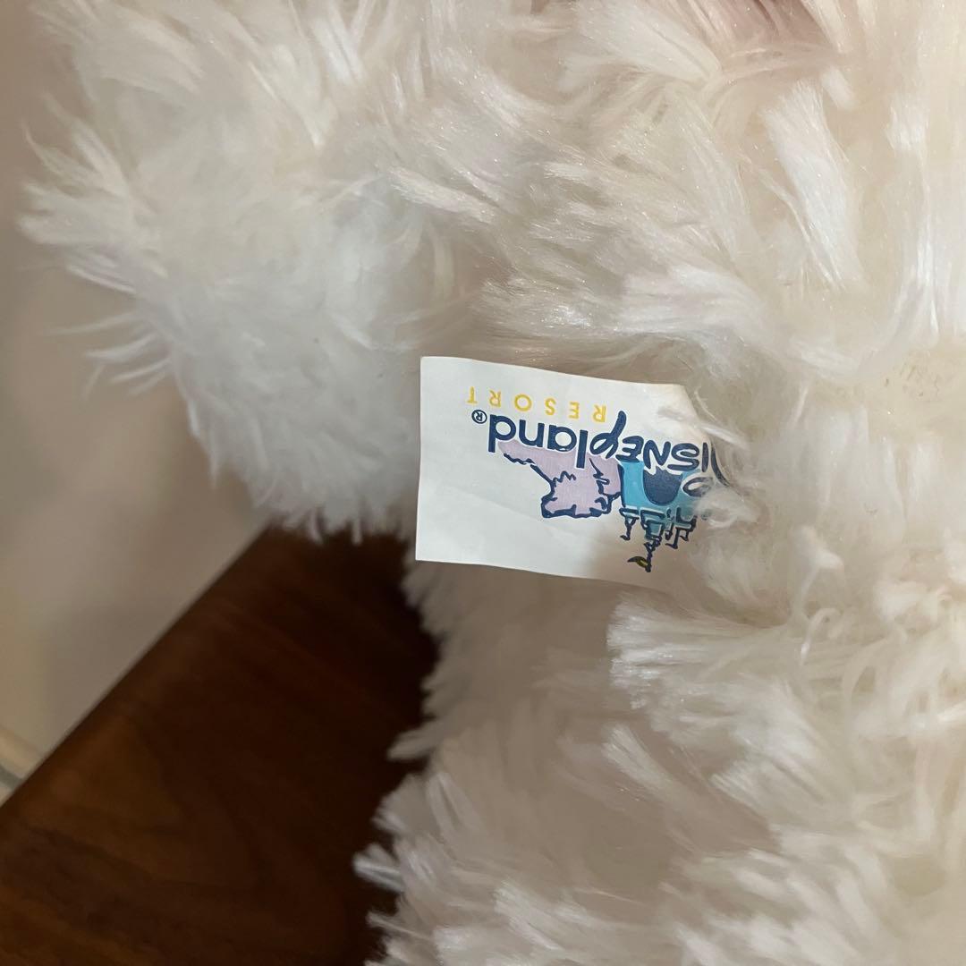 WDW ディズニーベア　ホワイト　長毛