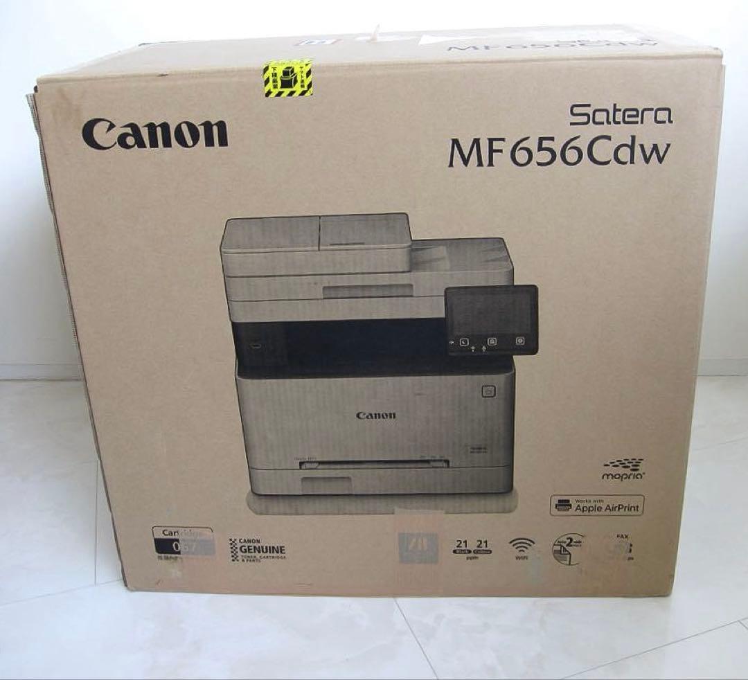 【美品】キャノン カラープリンター MF656Cdw 新品トナー付き 621枚