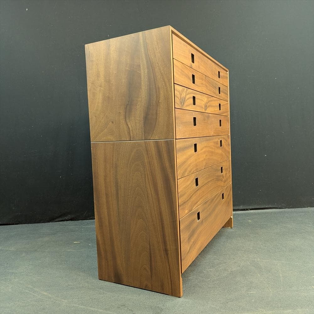 美品　橋詰家具　楠無垢材　国産　ミドルチェスト　タンス　チェスト　箪笥　着物