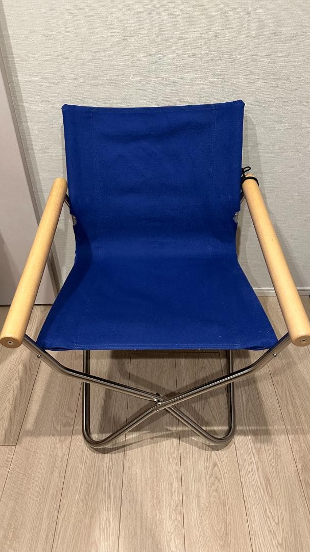 Nychair ニーチェアエックス 80 ナチュラル(木部) × ブルー(生地)