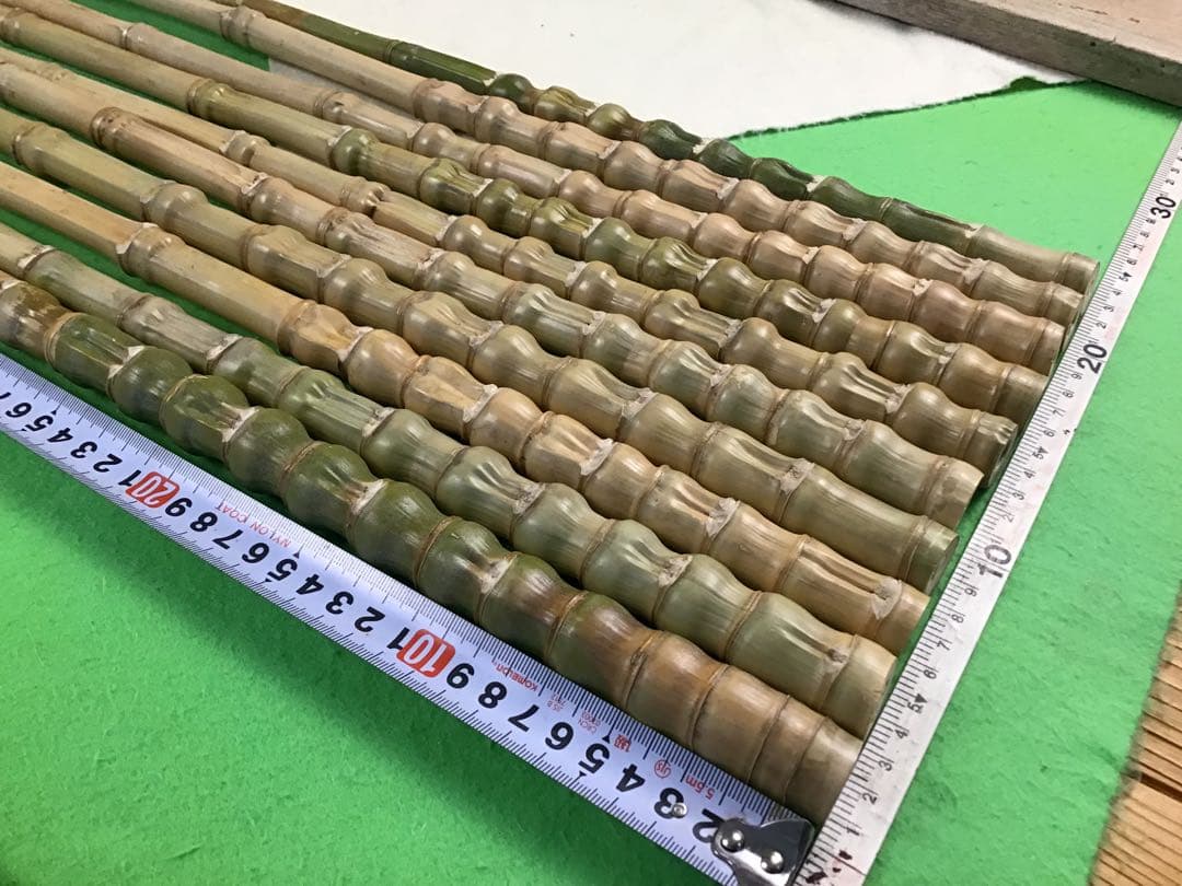 釣り具・その他グリップ用布袋竹「中太・長尺・芽取り済み」10本セット