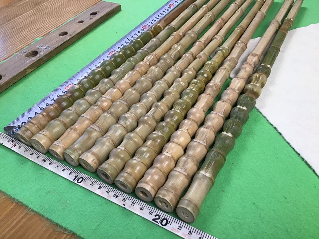 釣り具・その他グリップ用布袋竹「中太・長尺・芽取り済み」10本セット
