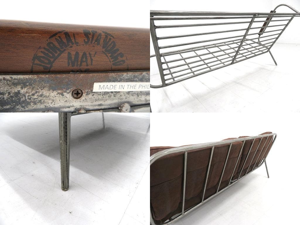 ジャーナルスタンダードファニチャー　総本革　レザー　2人掛けソファ　ラブソファ