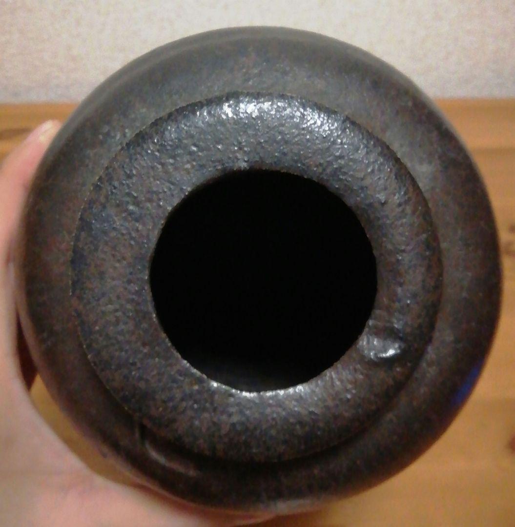 小西平内作　太閤窯　伊賀焼　花入　共箱　花瓶