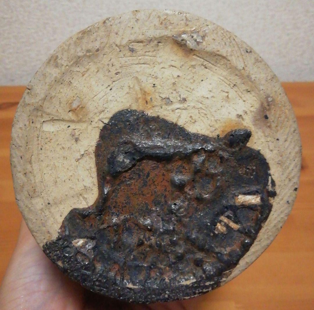 小西平内作　太閤窯　伊賀焼　花入　共箱　花瓶