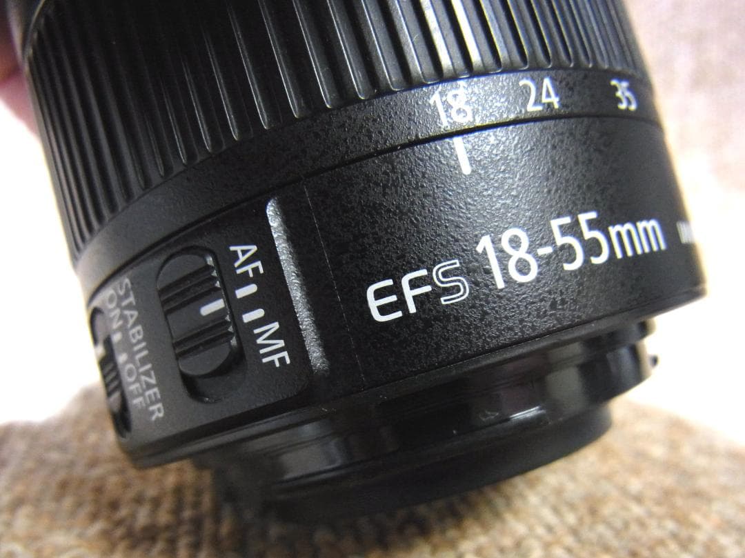 キャノン レンズ CANON EFS 18-55mm 4-5.6 IS STM