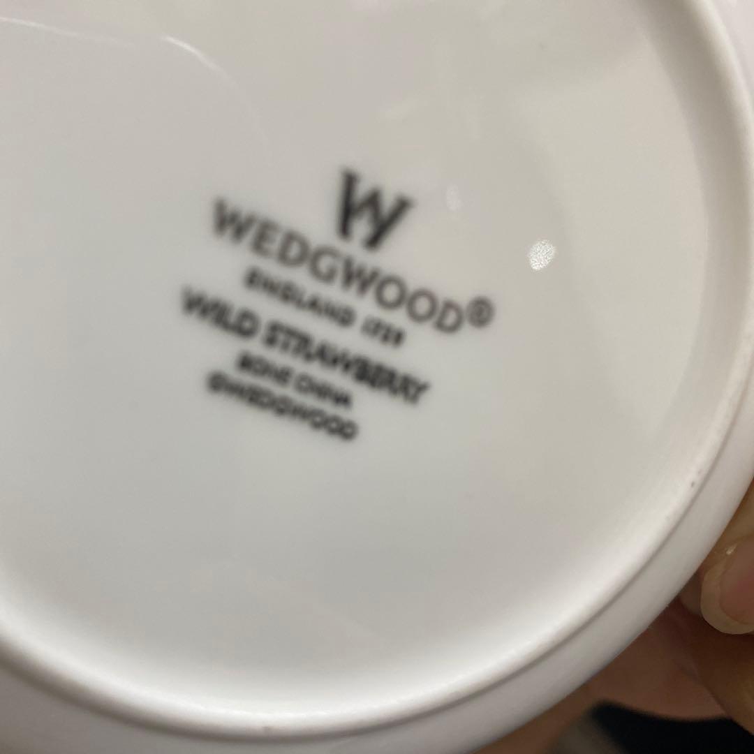 ウェッジウッド　ソーサー　豆皿　インディア　ブルーエレファント　ハンティング