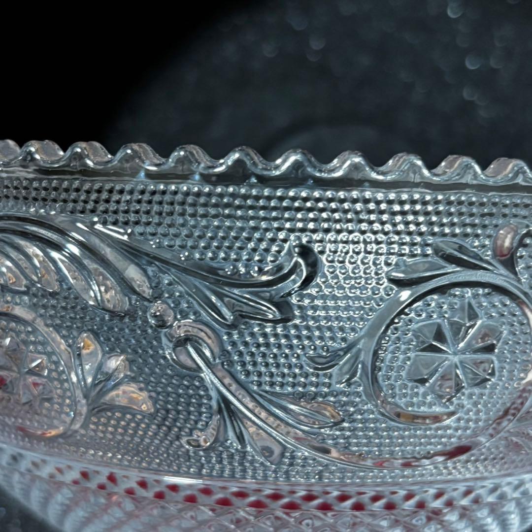 新品 Baccarat バカラ アラベスク 大 17cm ボウル クリスタル箱付