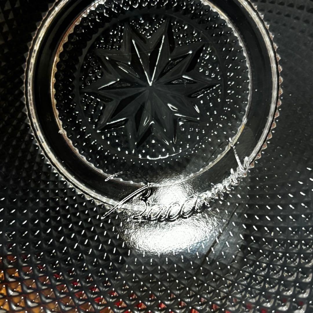 新品 Baccarat バカラ アラベスク 大 17cm ボウル クリスタル箱付