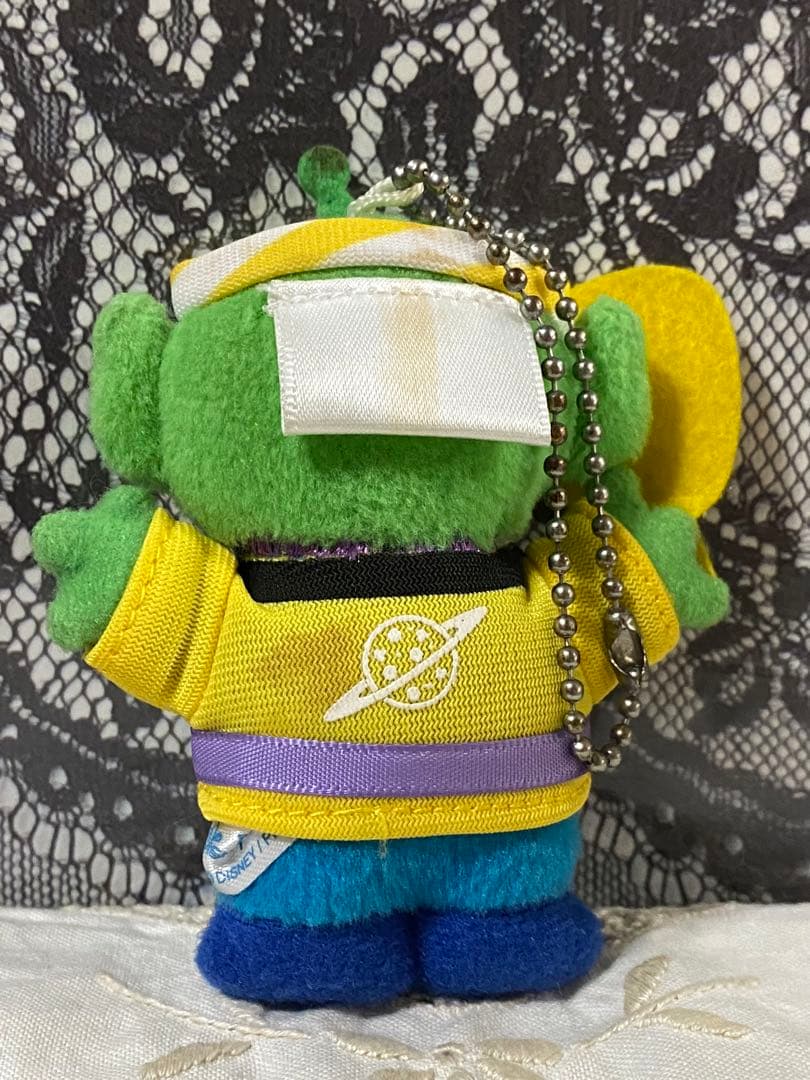 ディズニー　リトルグリーメン　エイリアン　ぬいぐるみ　ストラップ　ハッピ　祭り