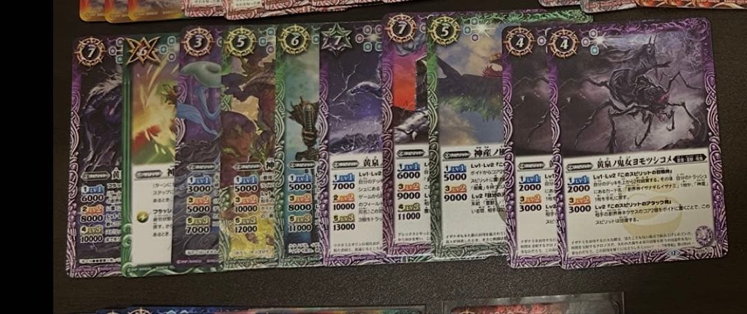 バトルスピリッツ　イザイザデッキ　パーツ　スリーブ付き