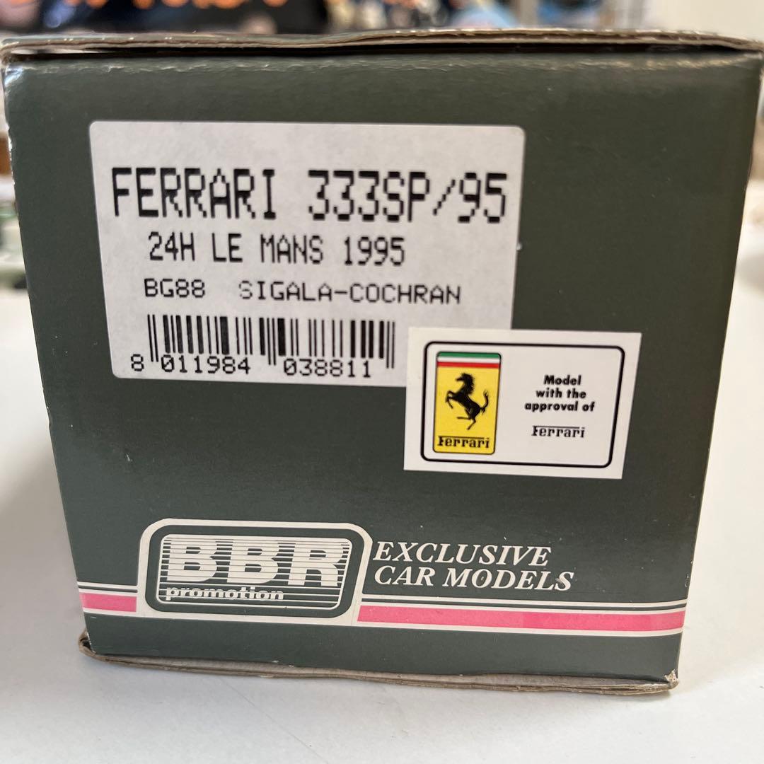 BBR 1/43 フェラーリ 333SP ルマン24時間 1995