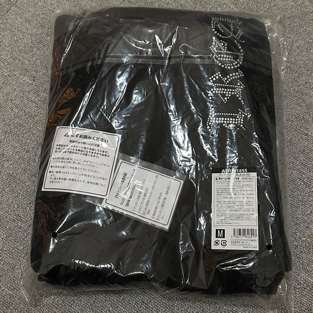 treasure フレアパンツ pulse on 黒 M