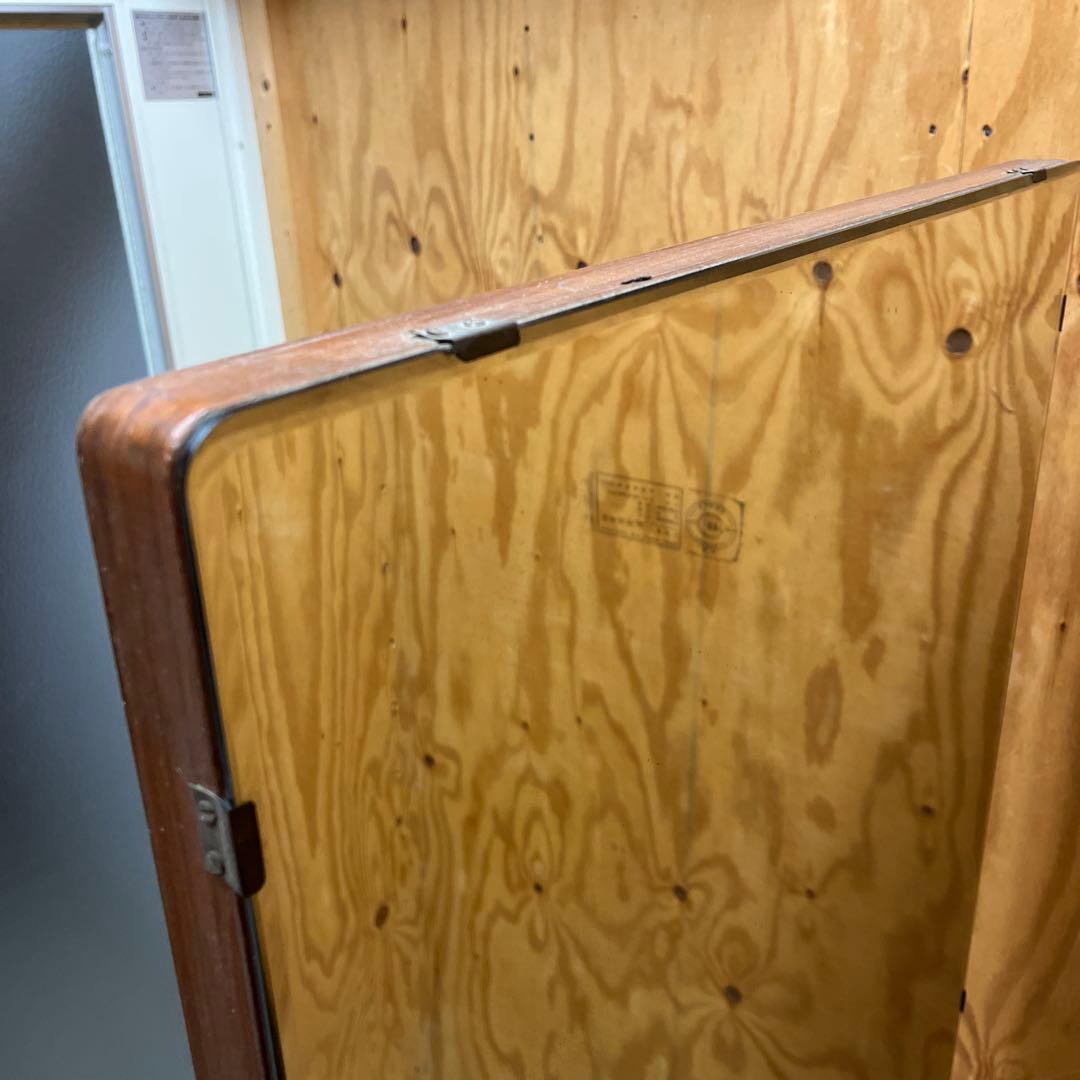 【送料込み】昭和30年初期当時もの！昭和レトロな姿見鏡　アンティーク鏡　古民家