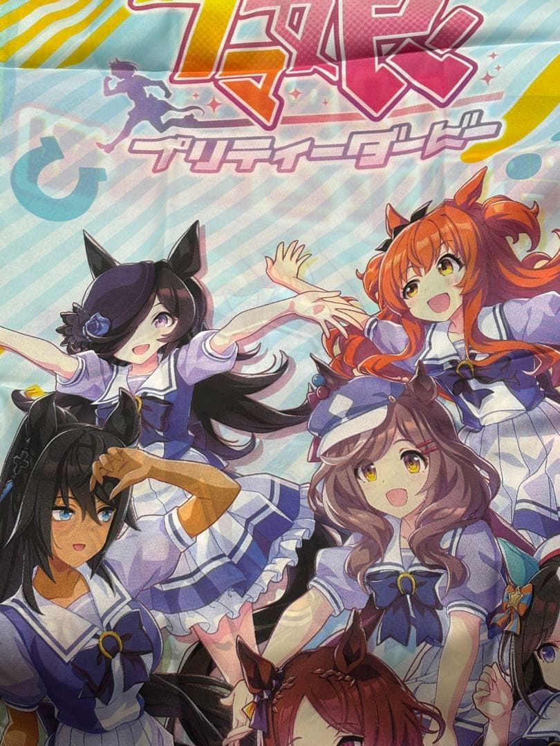 ウマ娘掛けふとんカバーキタサンブラック&サトノダイヤモンド　クッション4種おまけ