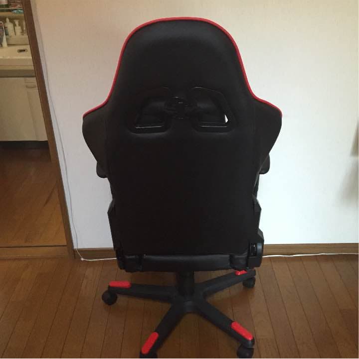 DXRACER（デラックスレーサー）DXZ-RDNレッド ゲーミングチェア