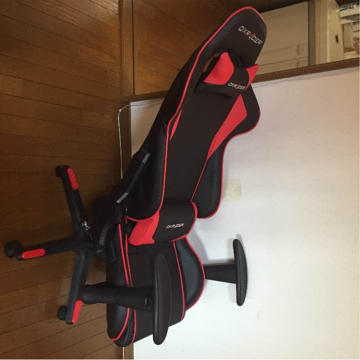 DXRACER（デラックスレーサー）DXZ-RDNレッド ゲーミングチェア