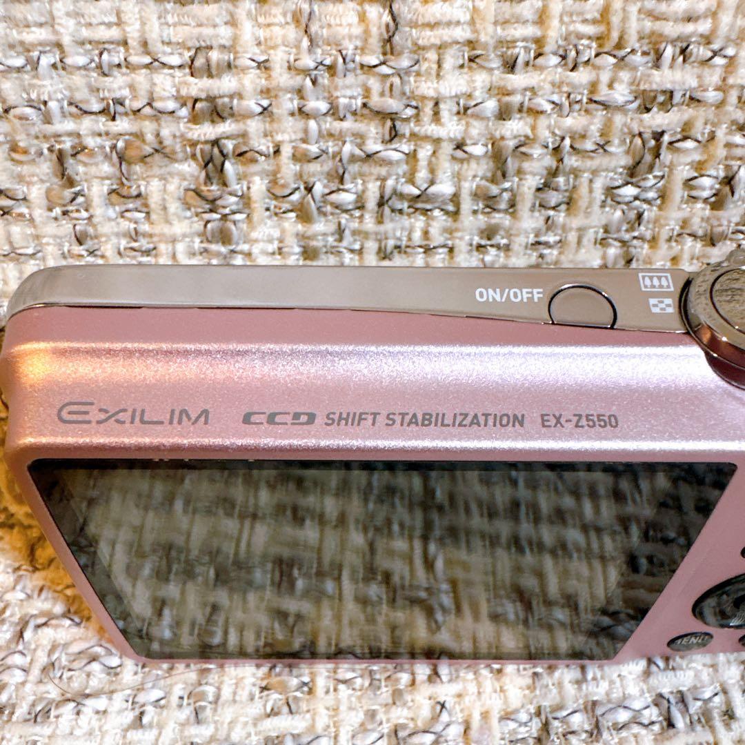 CASIO EXILIM EX-Z550 ピンク コンパクトデジタルカメラ