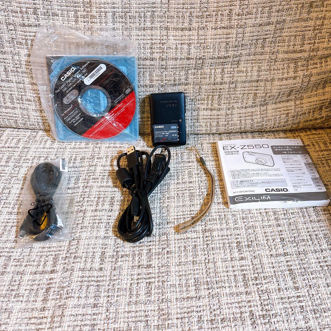 CASIO EXILIM EX-Z550 ピンク コンパクトデジタルカメラ