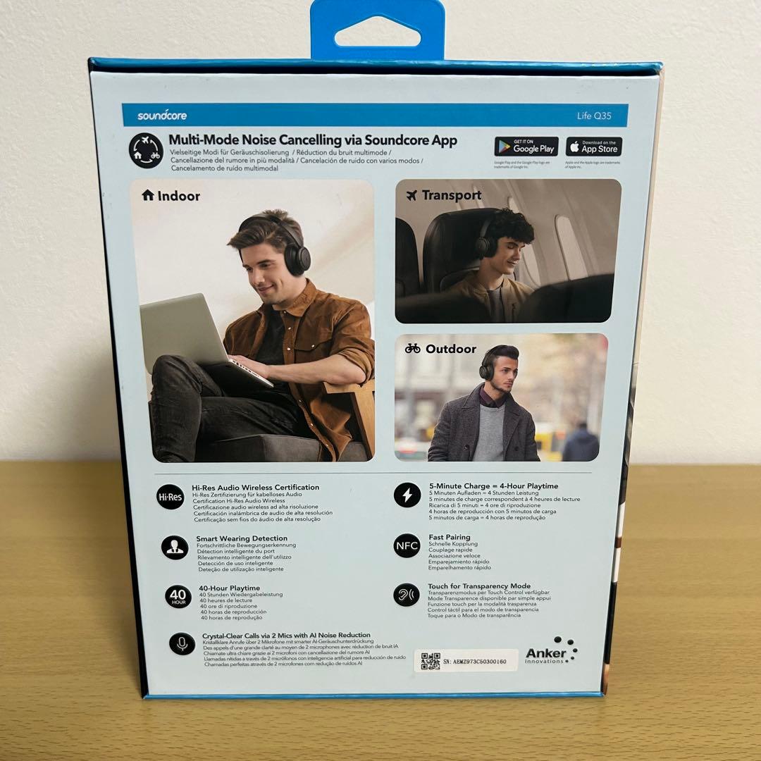 Anker Soundcore Life Q35 ワイヤレスヘッドフォン