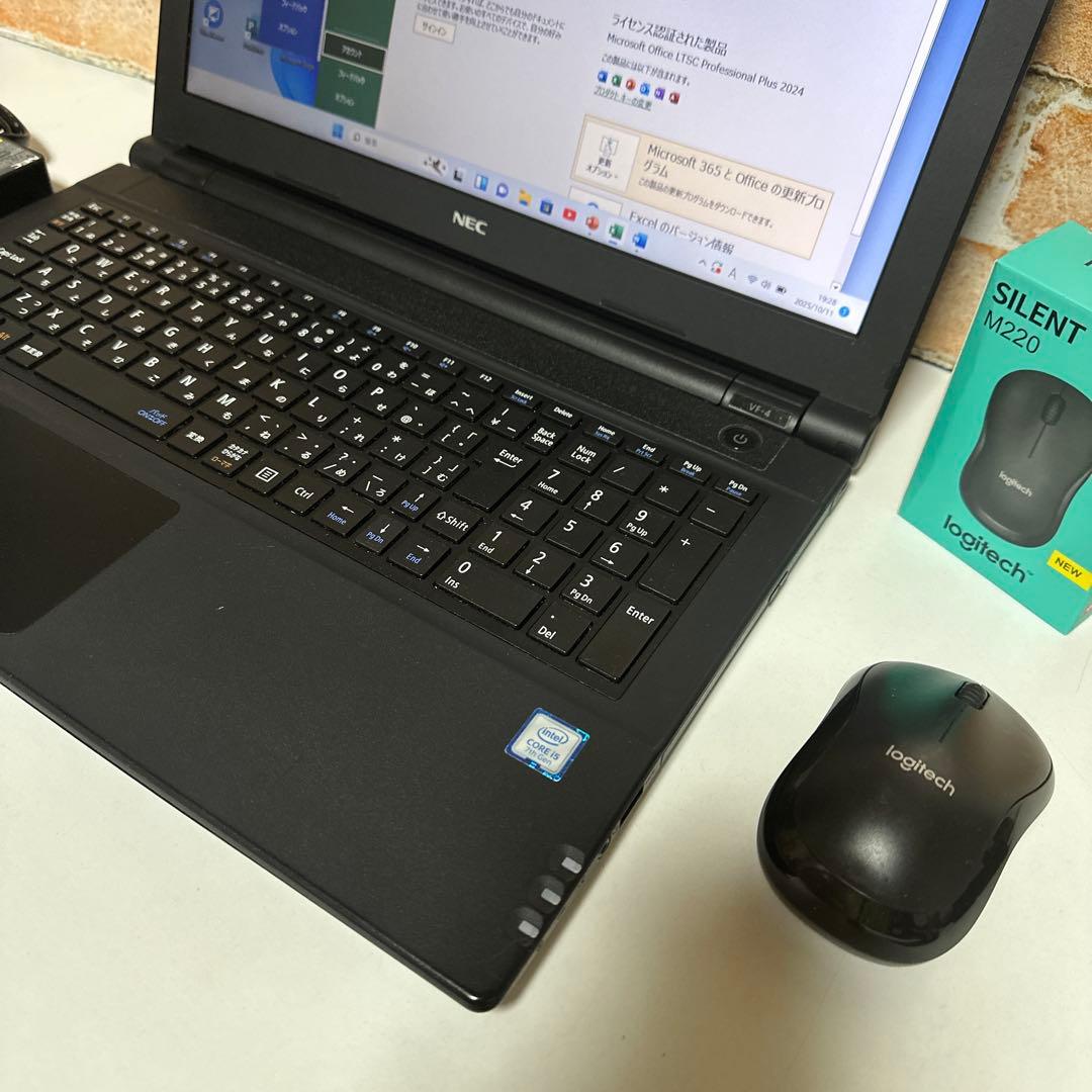 NEC VersaProノートPC Corei5 SSD256GB メモリ8GB