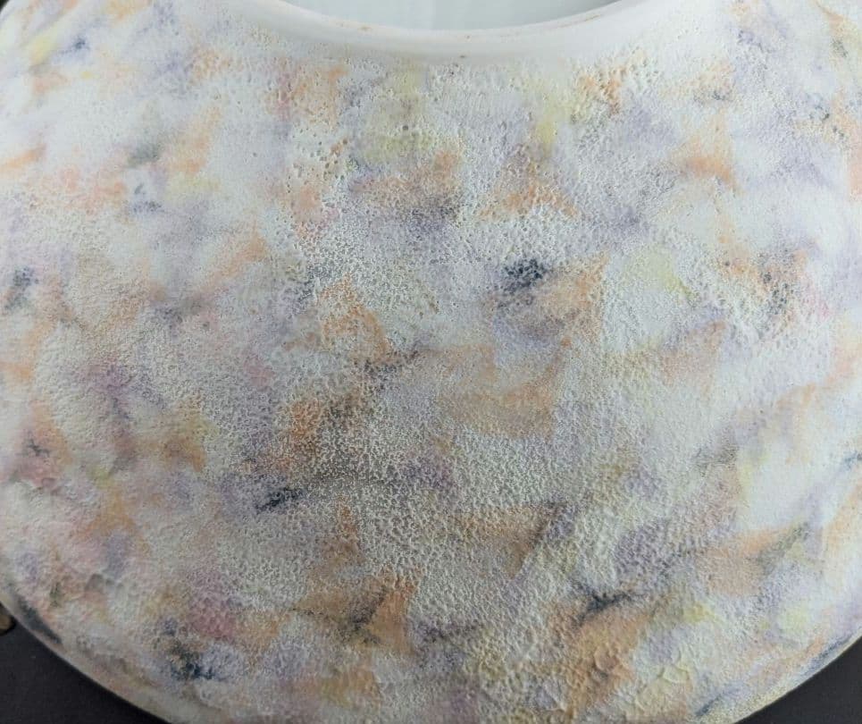 彩磁蓮華草文大鉢