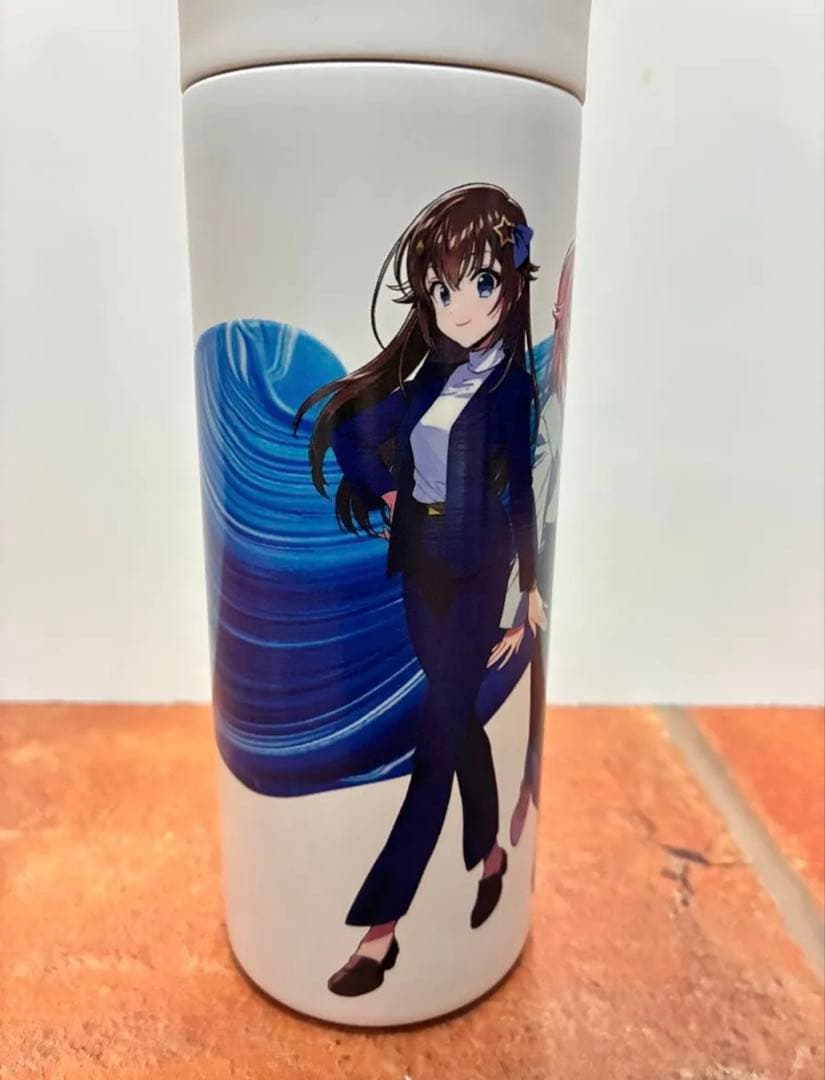 みずほ銀行コラボ限定グッズ　ホロライブ　さくらみこ　ときのそら　ステンレスボトル