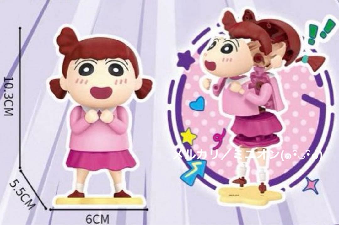 COGO クレヨンしんちゃん 組み立て式 フィギュア 6種セット 新品未開封