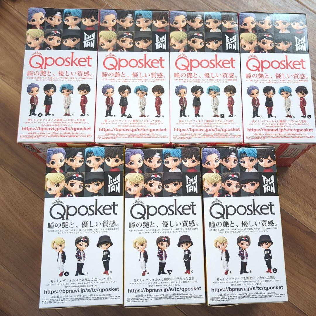 TinyTAN　MIC Drop　Qposket　フィギュア　コンプリート