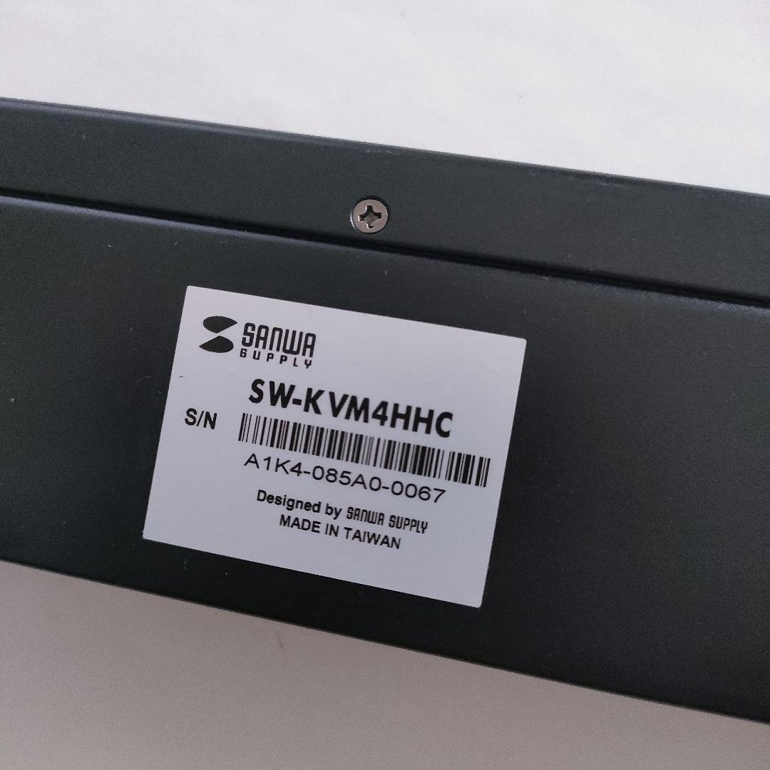 サンワサプライ HDMI対応パソコン自動切替器 (4:1) SW-KVM4HHC