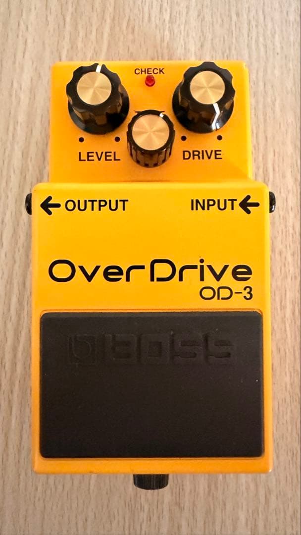 OverDrive OD-3 本体ギターエフェクター きれい