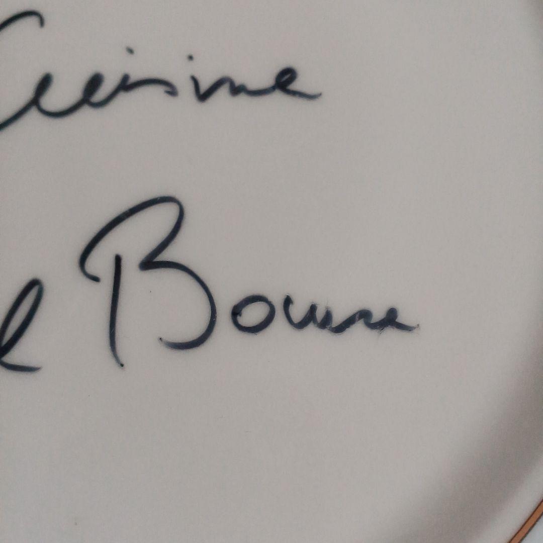 ポール・ボキューズ サイン入り皿　大ミート　30.1cm　送料込み