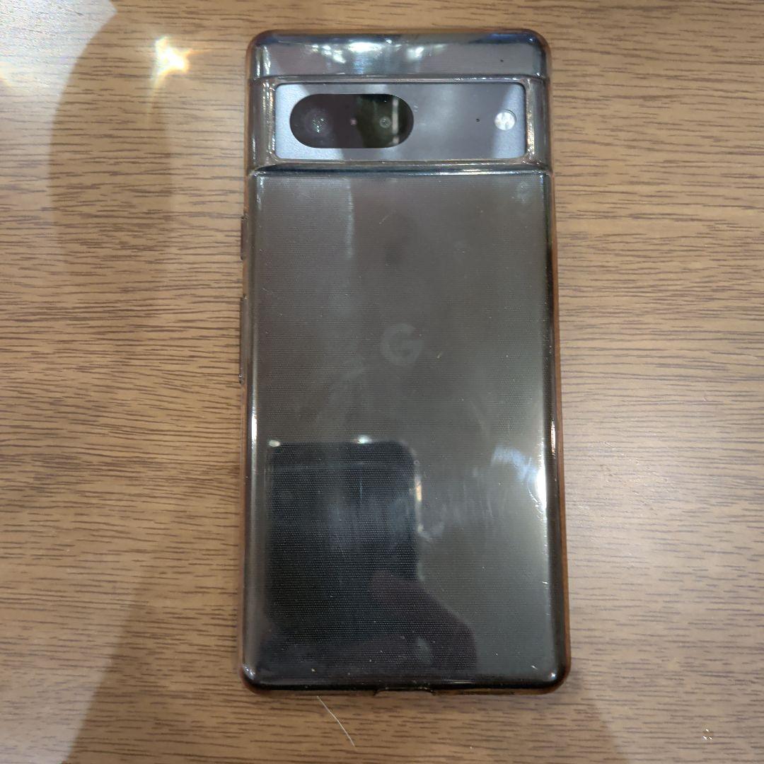 Google Pixel 7 本体 黒 画面にひびあり