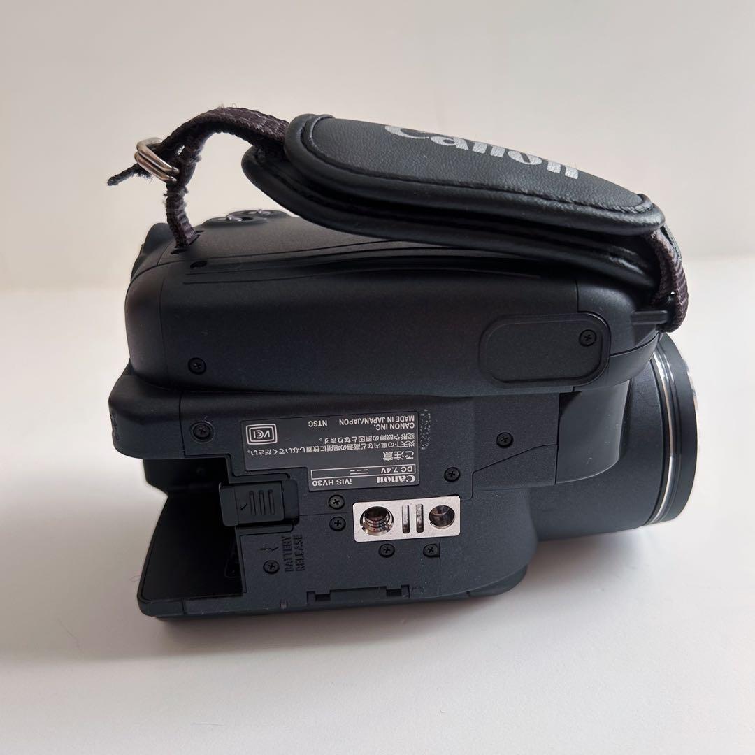 中古Canon iVIS HV30 ビデオカメラ本体・付属品・オプション品セット