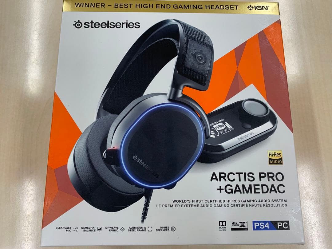 SteelSeries ARCTIS PRO ヘッドフォン ゲーミング61453